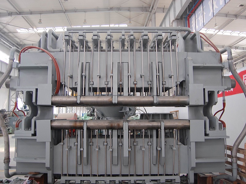 Continuous casting bending section